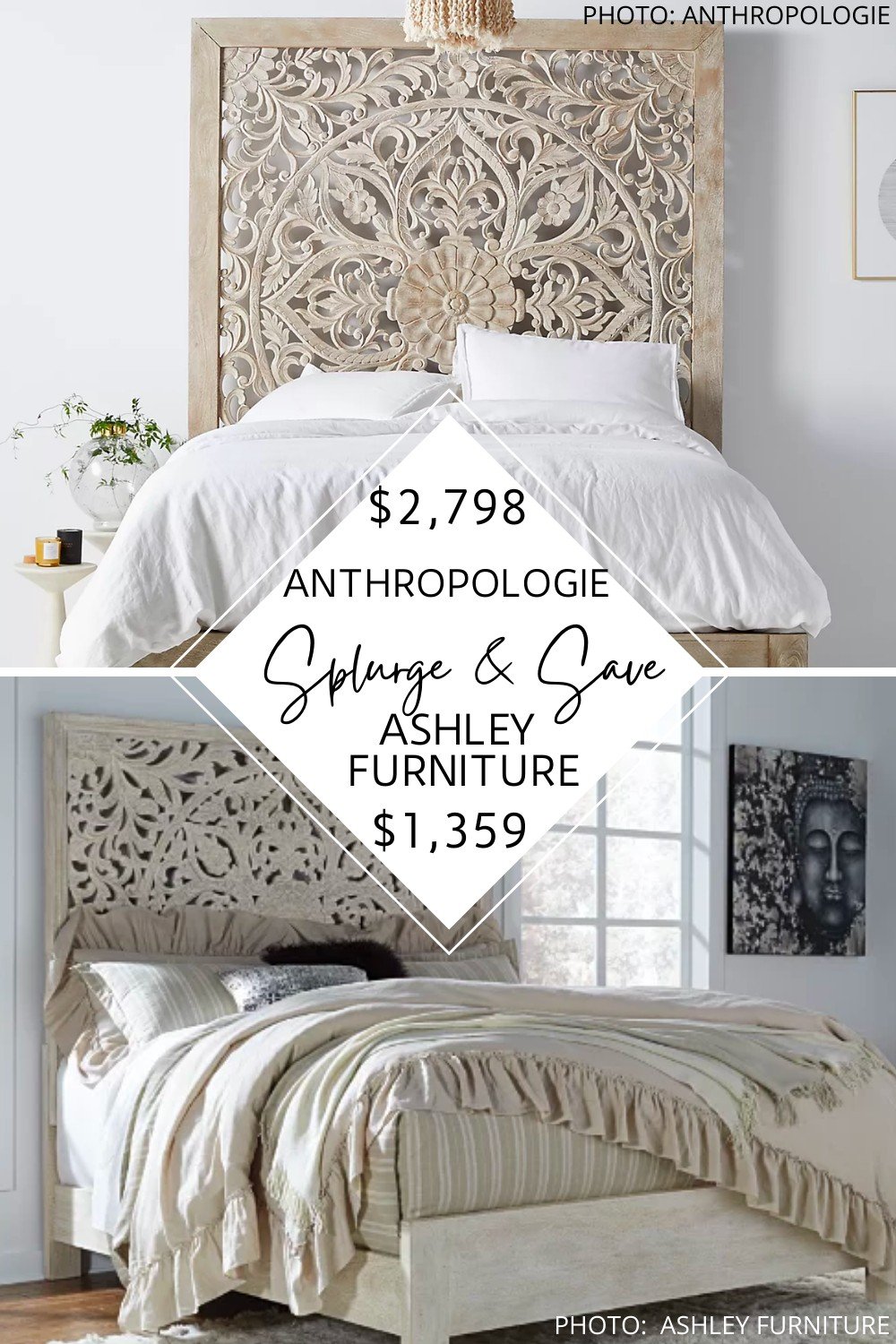 ANTHROPOLOGIE LOMBOK BED DUPE KENDRA FOUND IT